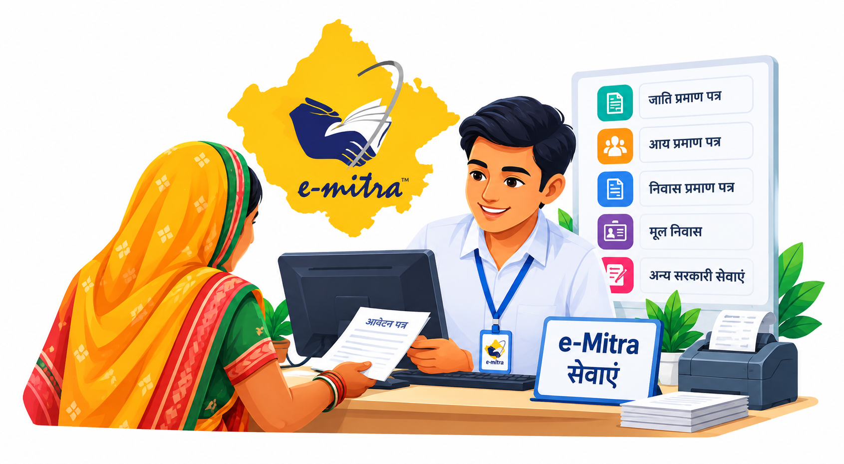 E-mitra Services